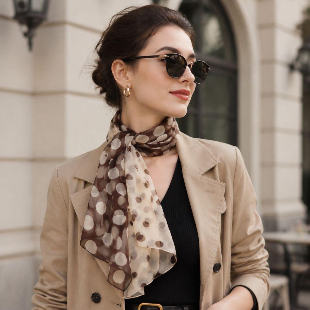 Sunscreen Shawls Wraps Scarves for Women Summer Head Wraps Polka Dot Scarf Air Conditioner Shawl