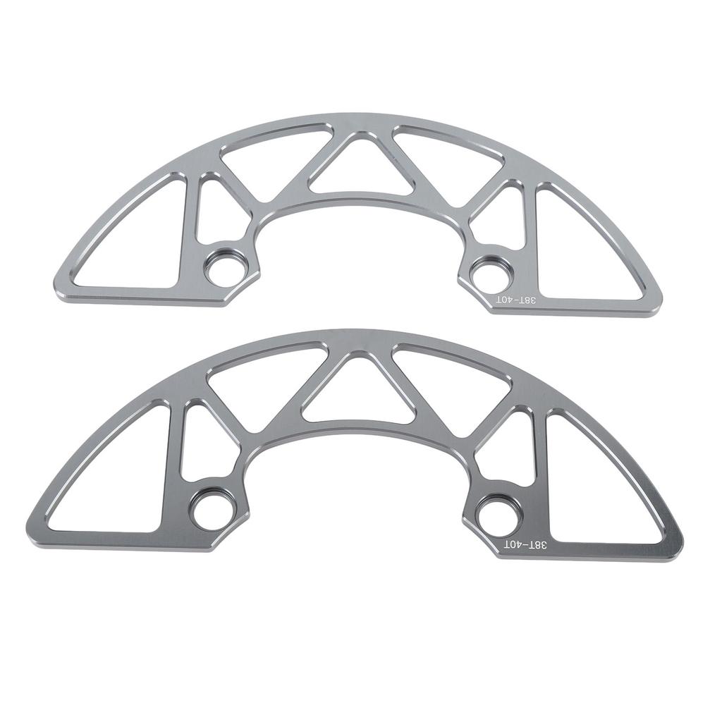 Cycle Chainring Guard Aluminum Alloy 104BCD Cycle Sprocket  or for 38 to 40T   Negative Teeth Mountain Cycle Single Disc Sprocket