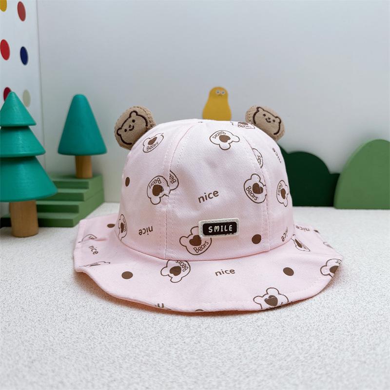 Cartoon Baby Hat: Breathable Sun Protection for Spring and Autumn