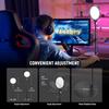 NEEWER BASICS Tabletop Ring Video 680 USB Stand and Smartphone Holder iPhone Actress Light for Live Zoom and YouTube Shooting 7-inch Light, Light,