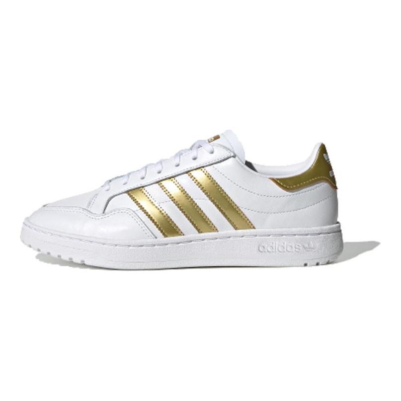 Adidas Wmns Team Court 'White Gold Metallic' Women's EF6058