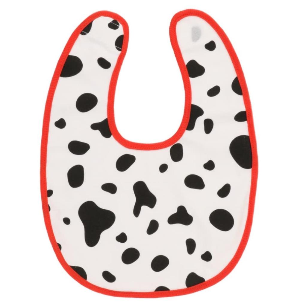 Baby Bib with Tokyo Disney Resort Disney-chan (Dalmatian Pattern) Case, (TDR)