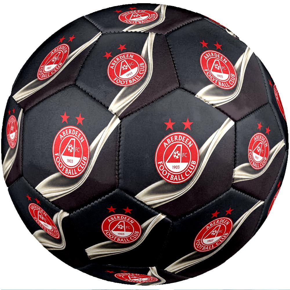 Aberdeen FC Size 5 Standard Football Durable Training Match Soccer Ball for Adult Outdoor Sports