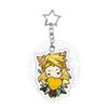 Witch Hat Atelier Acrylic Keychain Orugio Coco Tetia Anime Cartoon Characters Bag Decoraccessories Pendant Keyring Birthday Gift