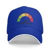 Funny Cortisol High Level Stress Meter Meme Baseball Cap Fashion Couple Hip Hop Hats Hot Sale Print Kpop Rock Baseball Caps Gift
