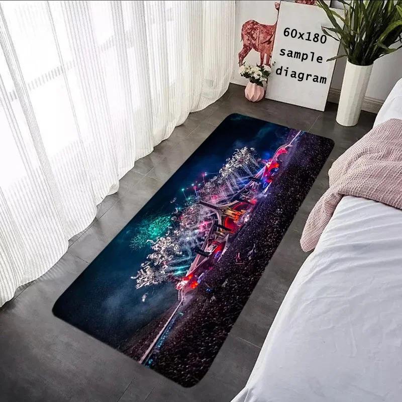Living Room Inside Rugs Soft Carpet TOMORROWLAND Music Festival Foot Carpets Entrance Doormat Kawaii Rug Floor Mats Non-slip Mat