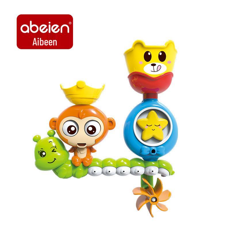 Fun Monkey Spinner Baby Bath Toy with Suction Cup