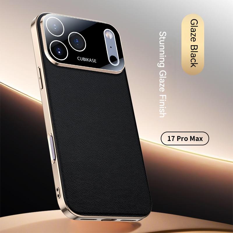 Luxurious PU Leather Phone Case, For IPhone 17 Promax 17 Pro 17 IPhone Air With All Inclusive Lens Protection Back Cover