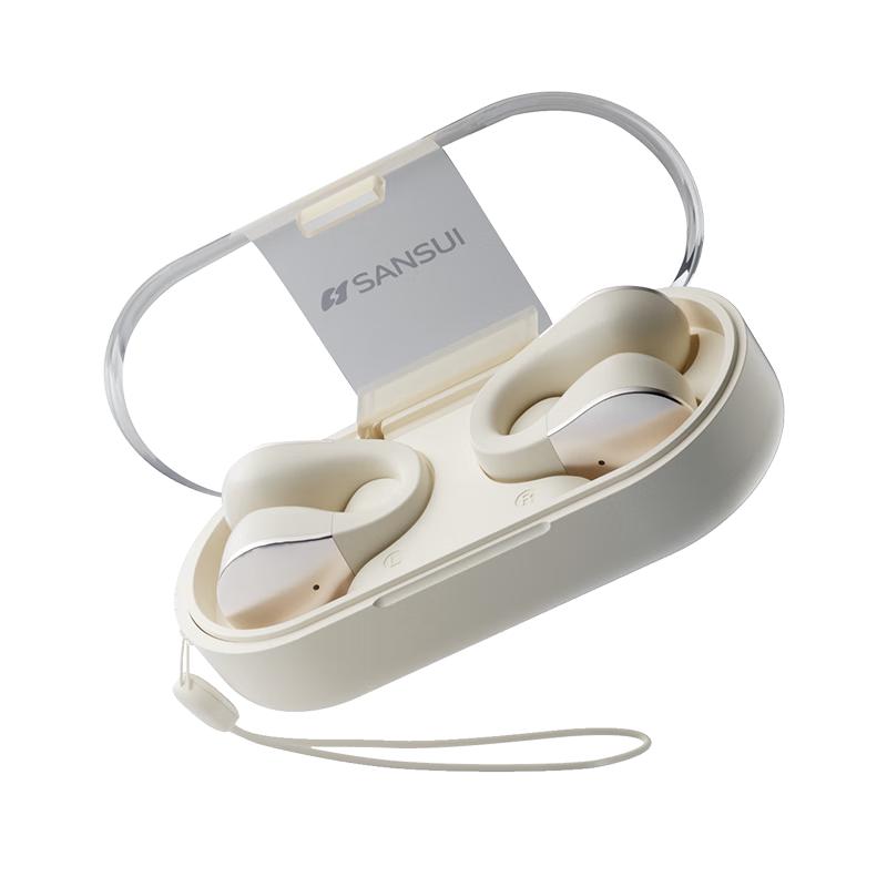 

SANSUI Open-Ear Clip-On Bluetooth Headphones