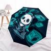 1pc Gamer Panda Auto Open/close, All-Season Portable Folding Umbrella for Women & Men, Travel, Everyday, Formal Events - Compact Luxury Parasol, Outdo
