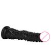 Extra Large Thick and Long Black Giant Simulation Dildo Stallio  Anti Anal Blockage  Fist Sex