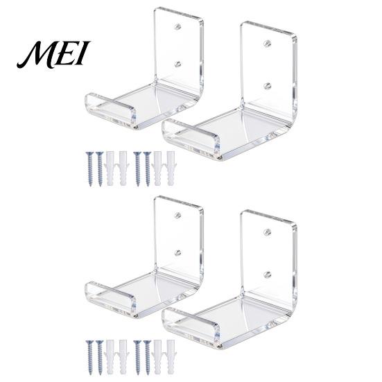 Wandmontagehalterung Acryl Skateboardhalterung, Horizontaler Snowboard-Ausstellungsständer, Klarer Robuster Boardständer Stabile Longboard-Halterung, für
