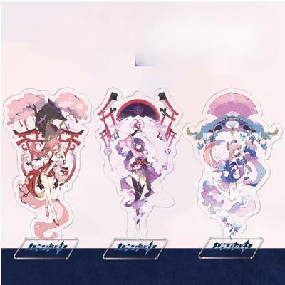 Anime Sexy postavička Genshin Impact Kaedehara Kazuha Kamisato Ayaka Xiao Hutao Akrylový stojan Model Talíř Dekor Cosplay