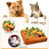 Carrot Snuffle Mat for Dogs Cats Puzzle Toy with Carrots for Small Medium Large Interactive Pet Stress Relief Dogs Chew Toys