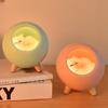 Dream Cat Night Lamp Desk Light USB Rechargable Battery For Girl Kids Gift Bedroom Luminar Room Decorate Dropshipping