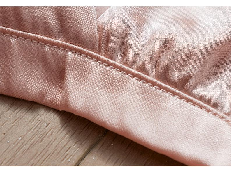 2025 Silk Wireless French Triangle Bra - Breathable, Comfortable Summer Underwear for Women, Japanese Style