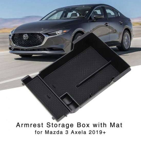 Armrest Storage Box for Mazda 3 Axela - Central Console Organizer Tray