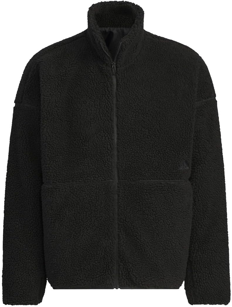 

Adidas Куртка Свободного Кроя с Маленьким Логотипом Лучшая KWX69 Черная Маст-Хэв Мужская (JG8506)