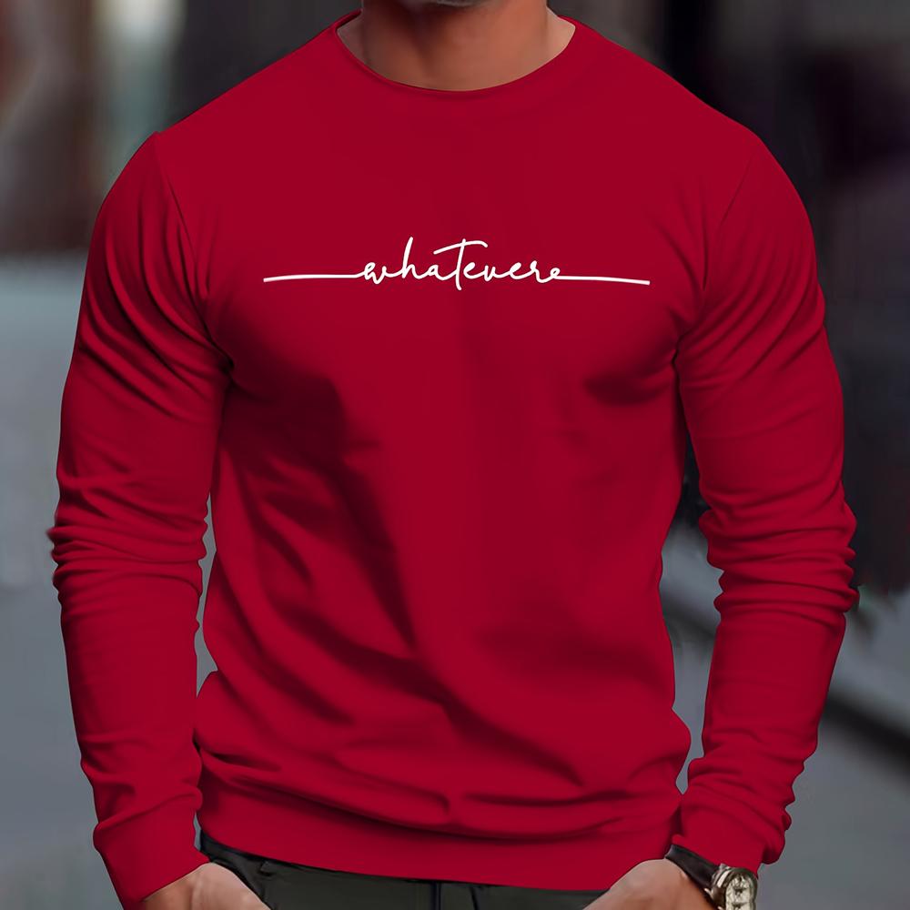 Men's Fall Long Sleeve Round Neck Casual T Shirt 2023 New Men's Sports 3D Digital Music Printing Sports Tops Winter Bottom Shirt