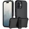 Shockproof Hybrid Case for iPhone 17/17 Air/17 Pro/17 Pro Max - Rotatable Kickstand & MagSafe | Anti-Slip TPU+PC Protection