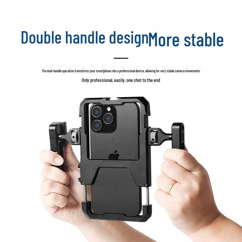 Klec na králíka Bluetooth Mobilní stabilizátor: Univerzální kovové prodloužení pro fotografování a živé vysílání