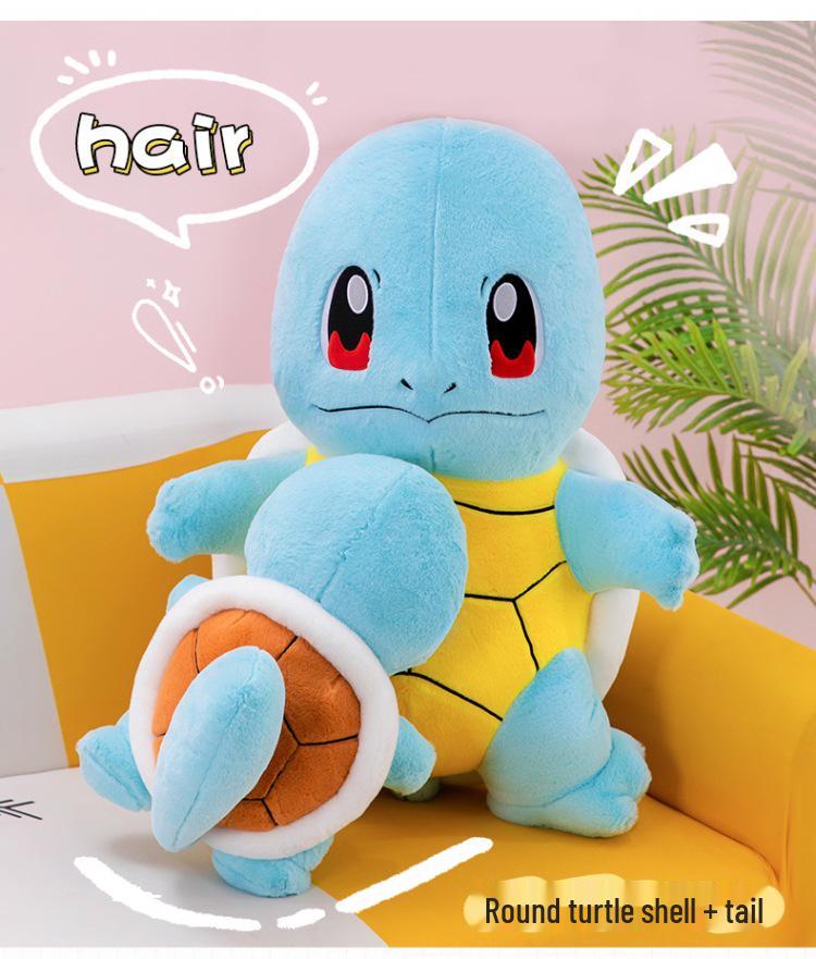 Adorable Squirtle Plush Turtle Toy - Cute Pokemon Stuffed Doll