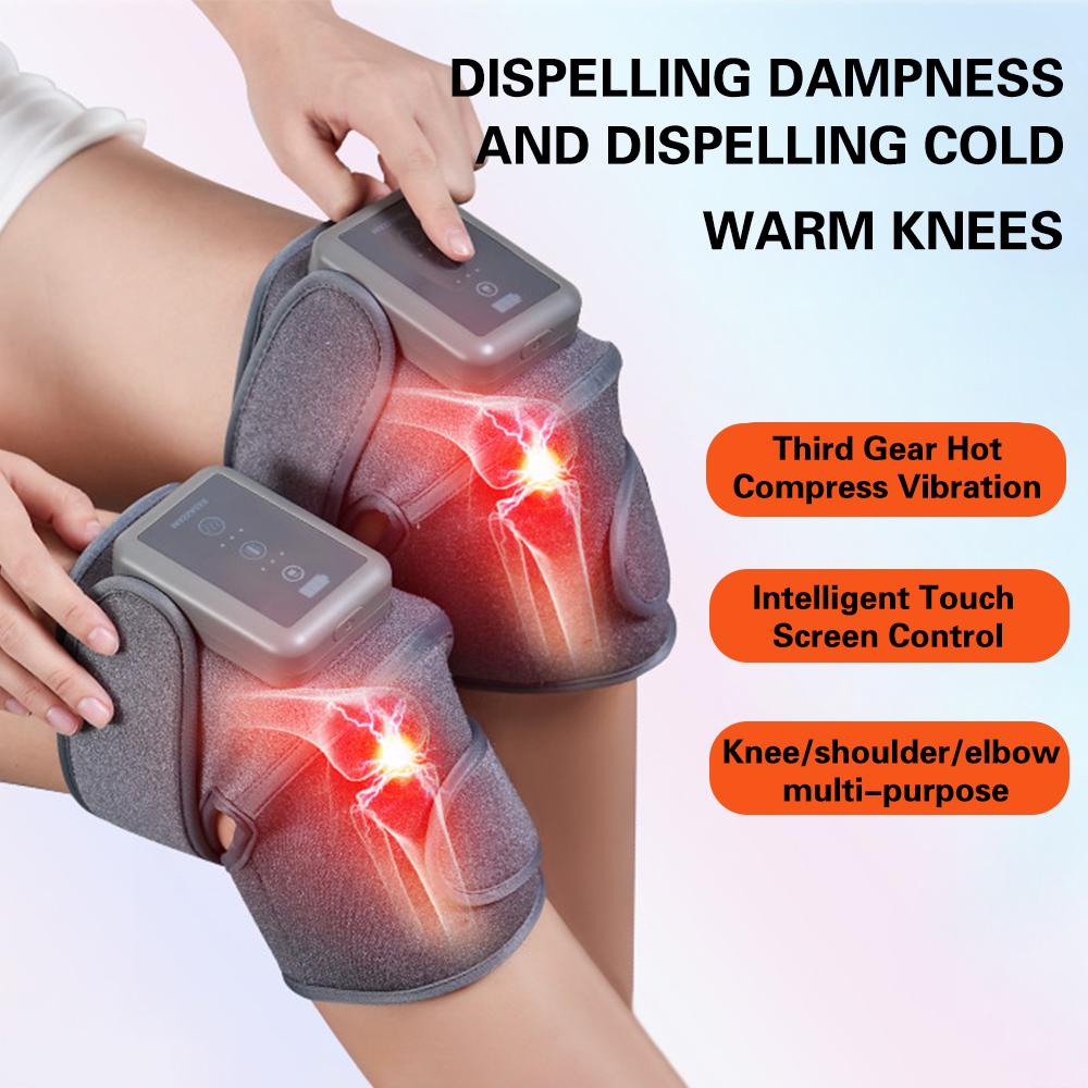 Electric Leg Massager Hot Compress Electric Physiotherapy Instrument Joint Knee Pads Suitable for Arms and Knees