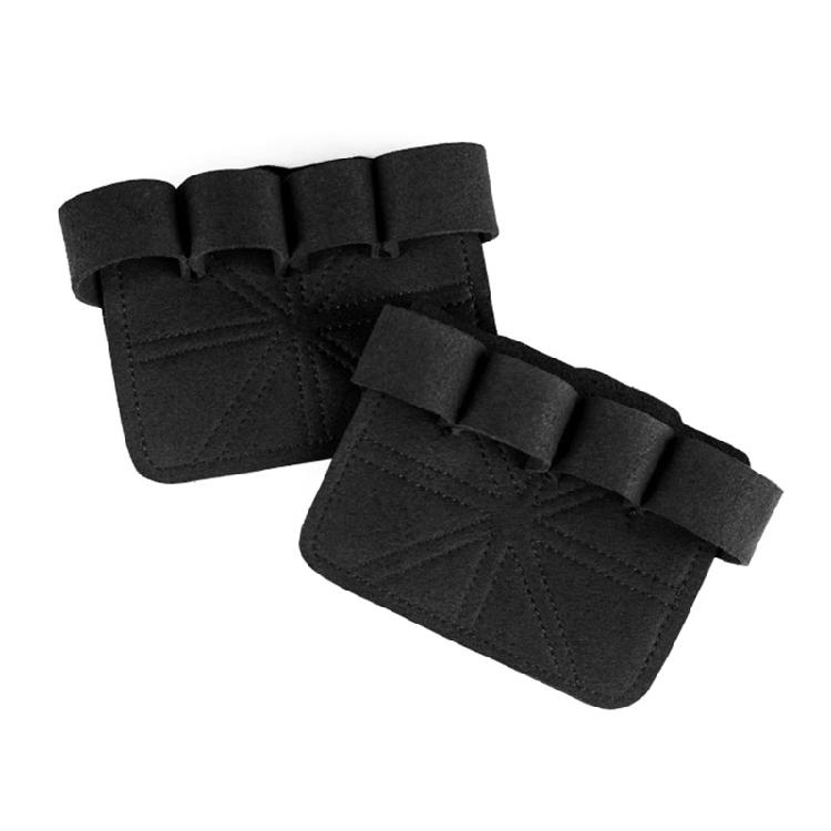 

Sports Gymnastics Grip for Cross Training Leather 4 Finger Hand Grip for Palm fo 1 чорний