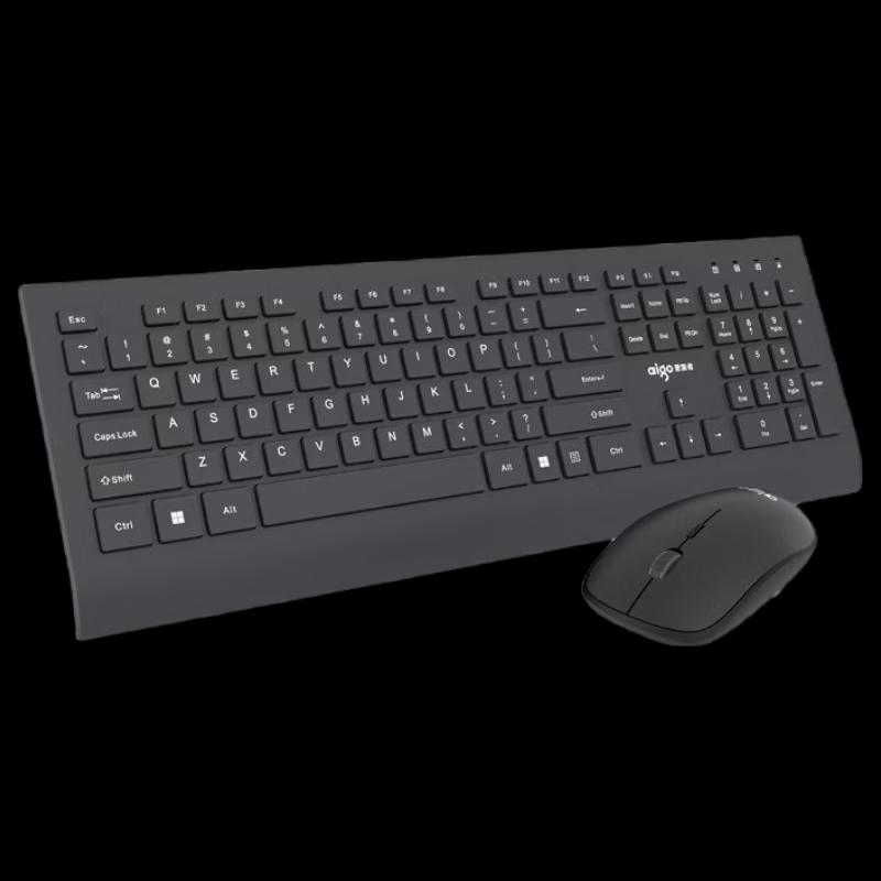 aigo WQ7600 Chocolate Wireless Keyboard Mouse Combo