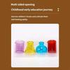 Educational Liquid Measure Tool 4 Colored Science Experiment Cups Mini Measuring Cups  Kindergarten