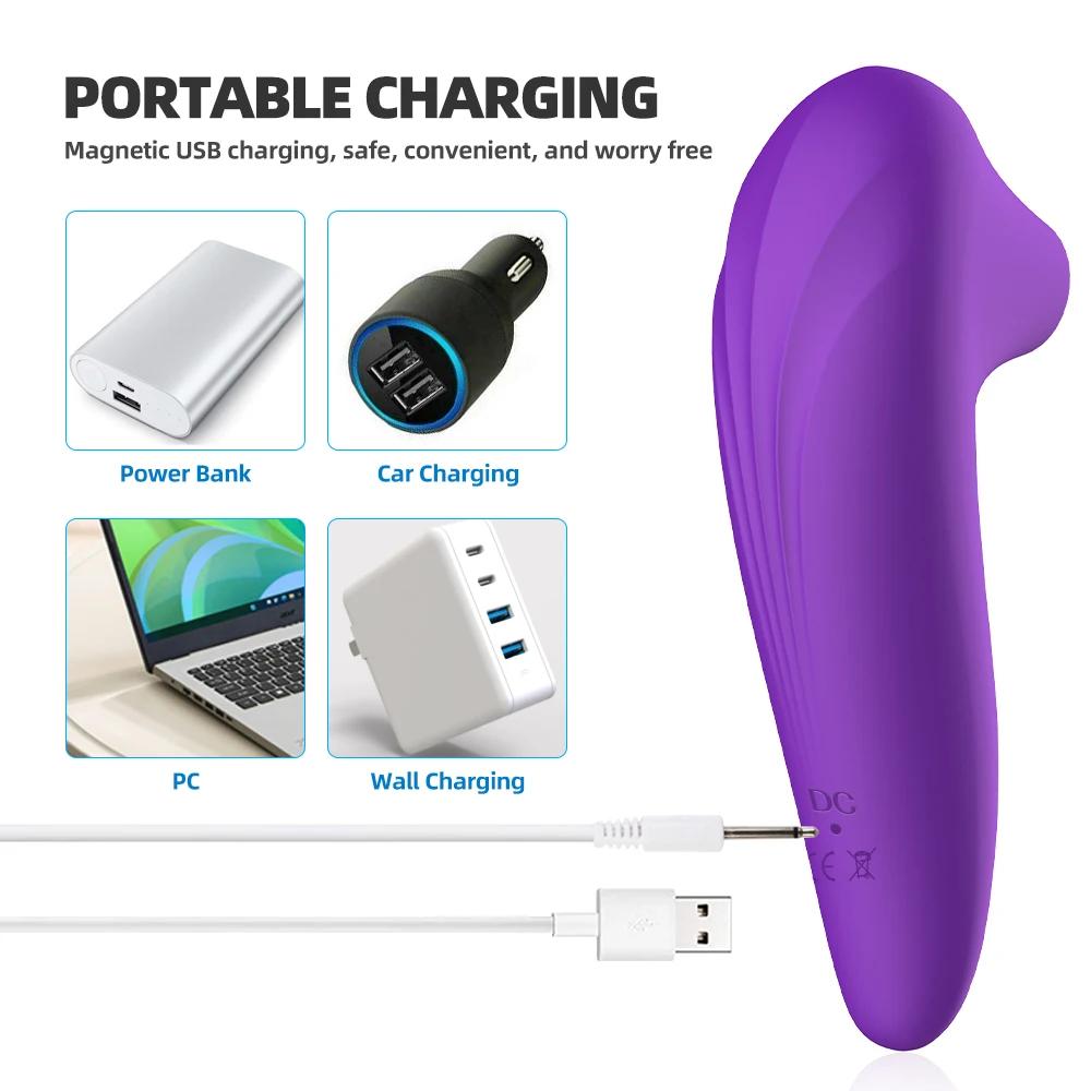 G Spot Sucking Clitoral Sucker Vibrator Nipple Clitoris Massage Stimulator Female Masturbator Erotic Sex Toy For Women Adult 18