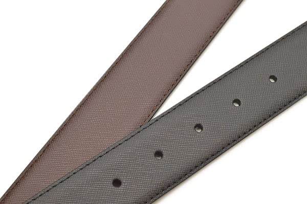 Paul Smith Reversible Leather Adjustable Men's Belt, Size, Eps22s212, M1A-4437-BCUT, Black/Brown