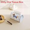 Cute Dog Car Tissue Holder With Material For Car Home Use