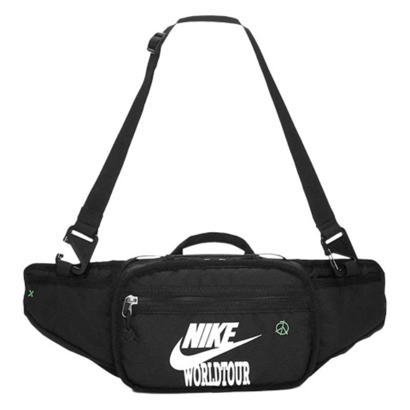 Nike Bolsas de Tecido Bolsa de Ombro Bolsa Transversal Regular Masculina Preta Casual DH3079-010