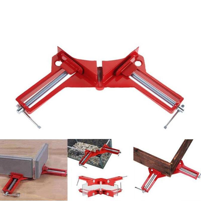 Rechtwinkelklemme Multifunktion 90 Grad Eckklemme, Bilderrahmenhalter, Glashalter, DIY Holzbearbeitung Handwerkzeuge