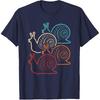 Retro Snail Lover Vintage Snail Men Women Kids T-Shirt