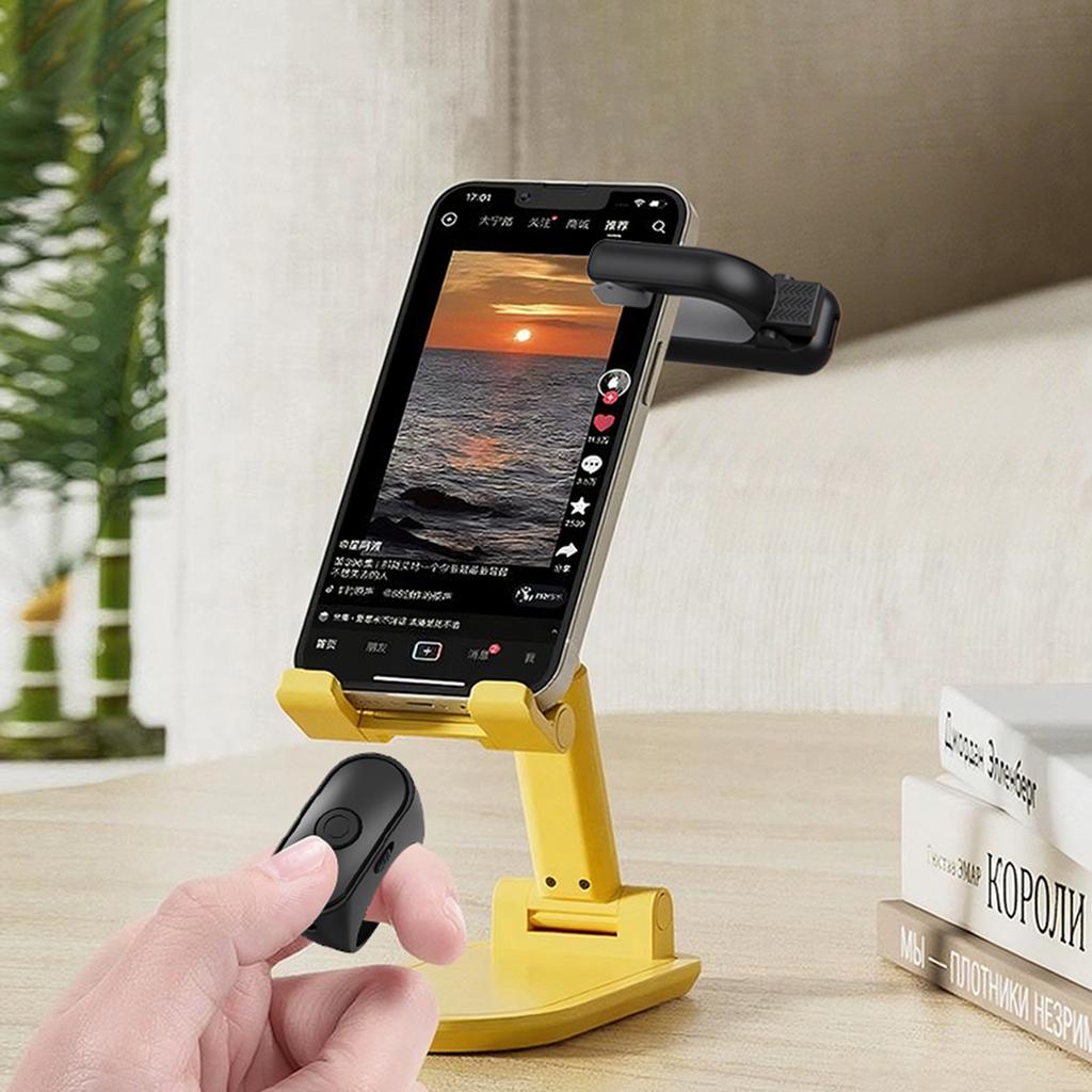 2-in-1 Page Turner Clicker Wireless Page Turner Remote Lightweight E-book Page Turner for Kindle Paperwhite Accessories