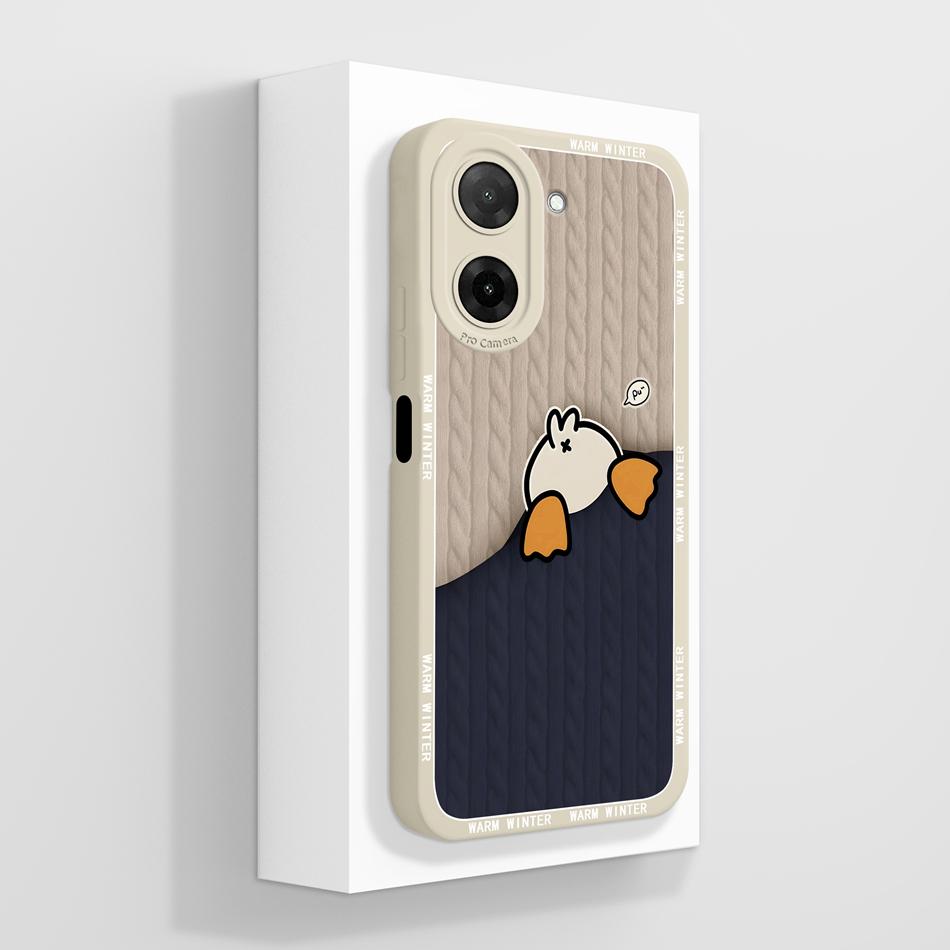 Phone Case For Redmi A5 4G Cute Creative Full Protection Funda For RedmiA5 Soft Liquid Silicone Lightweight Anti Slip Shell Capa
