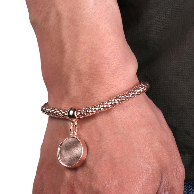 Custom Hitteoverdracht Lege Ronde Metalen Hanger Ronde Armband Sieraden Hanger voor Vrienden/Familie