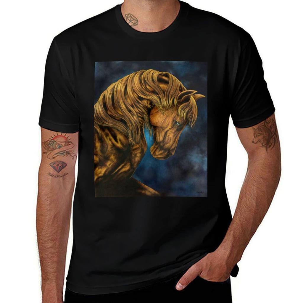 Proud Copper Stallion Tshirt T Shirt For Unisex 100 Percent Cotton Anime T Shirts Oversize Tshirt