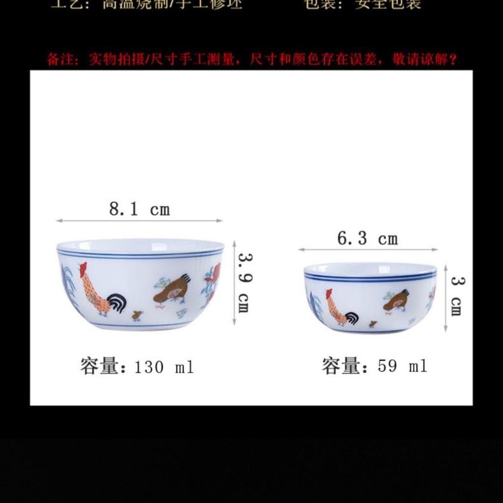 Dehua Ceramic Teacup Chicken Pot Cup Master Cup Tea Tasting Tea Set Personal Single Cup Gift Souvenir