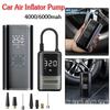 Portable Car Air Compressor 6000mAh 150PSI 12V Electric Cordless Tire Inflator Pump for Motorcycle Bicycle Auto Tire Inflator