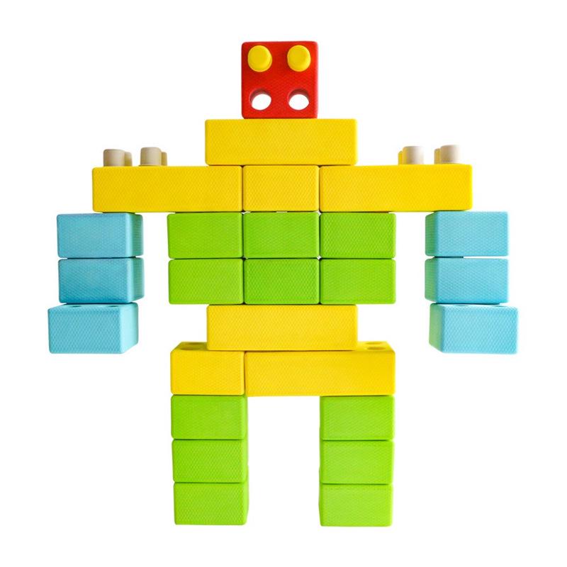 Large EVA Foam Building Blocks for Kindergarten and Class Construction Play