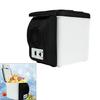 Mini Car Freshness 12V 6L Capacity Compact Size ABS Refrigerator Quiet Operation Portable Freezer Ideal for Travel Campi