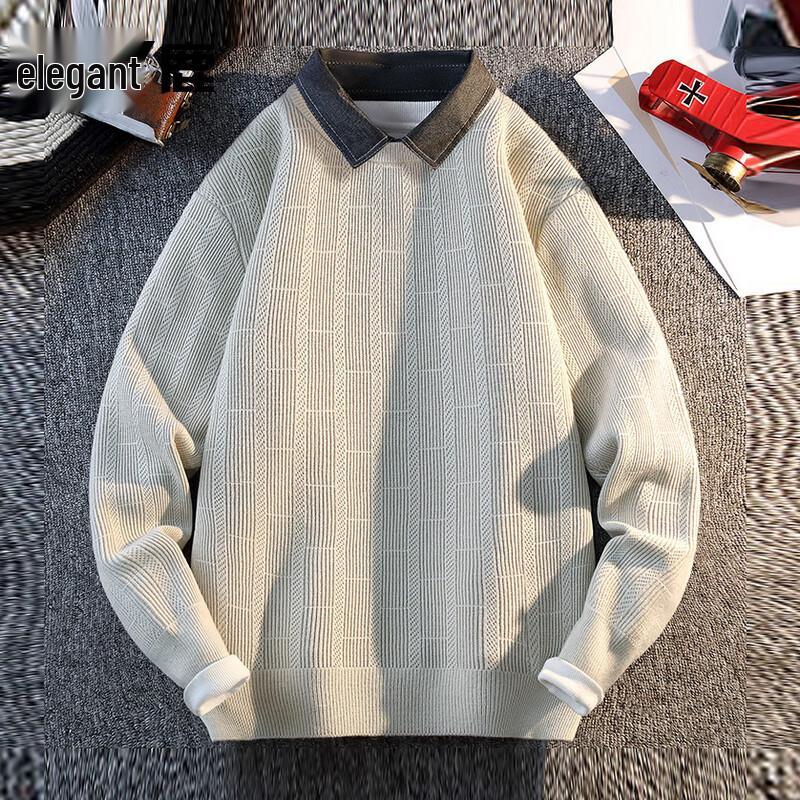 Yalu N253ZM9859 Color Block Print Pullover Top 3XL