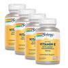 SOLARAY Vitamin Solaray Vitamin E 400 IU 268 Mg Dry Foam Mix Tocopherol E 4 Pcs 100 Tablets