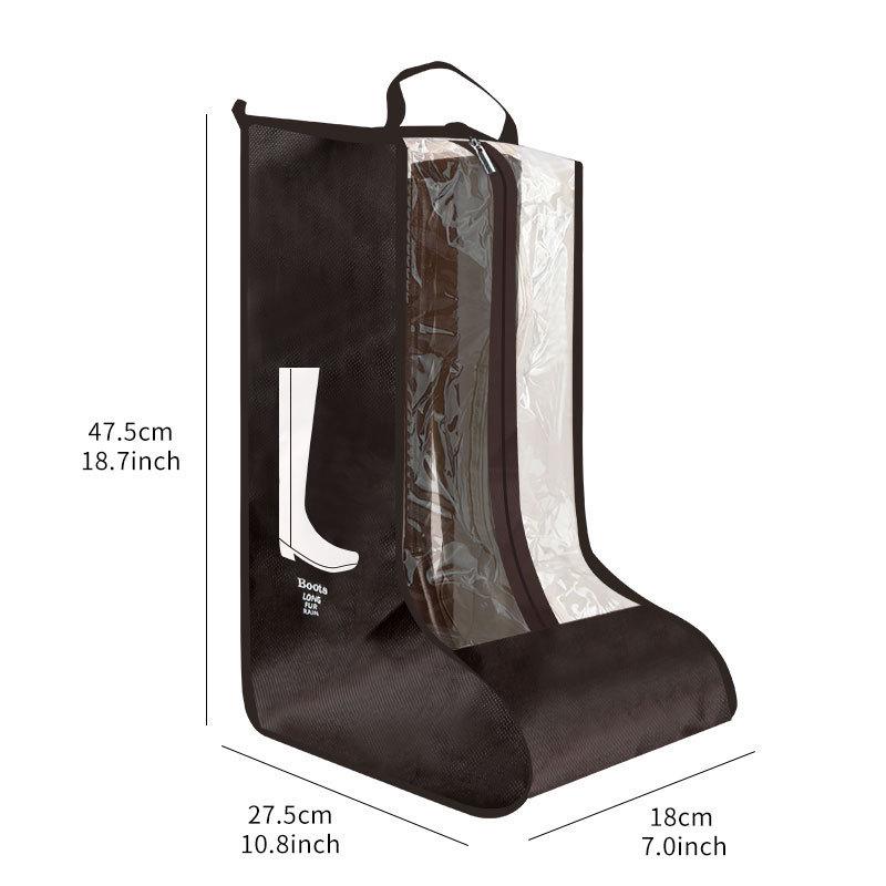 Boot Storage Bag - Moisture & Mold-Proof Shoe Dust Cover for Home & Travel