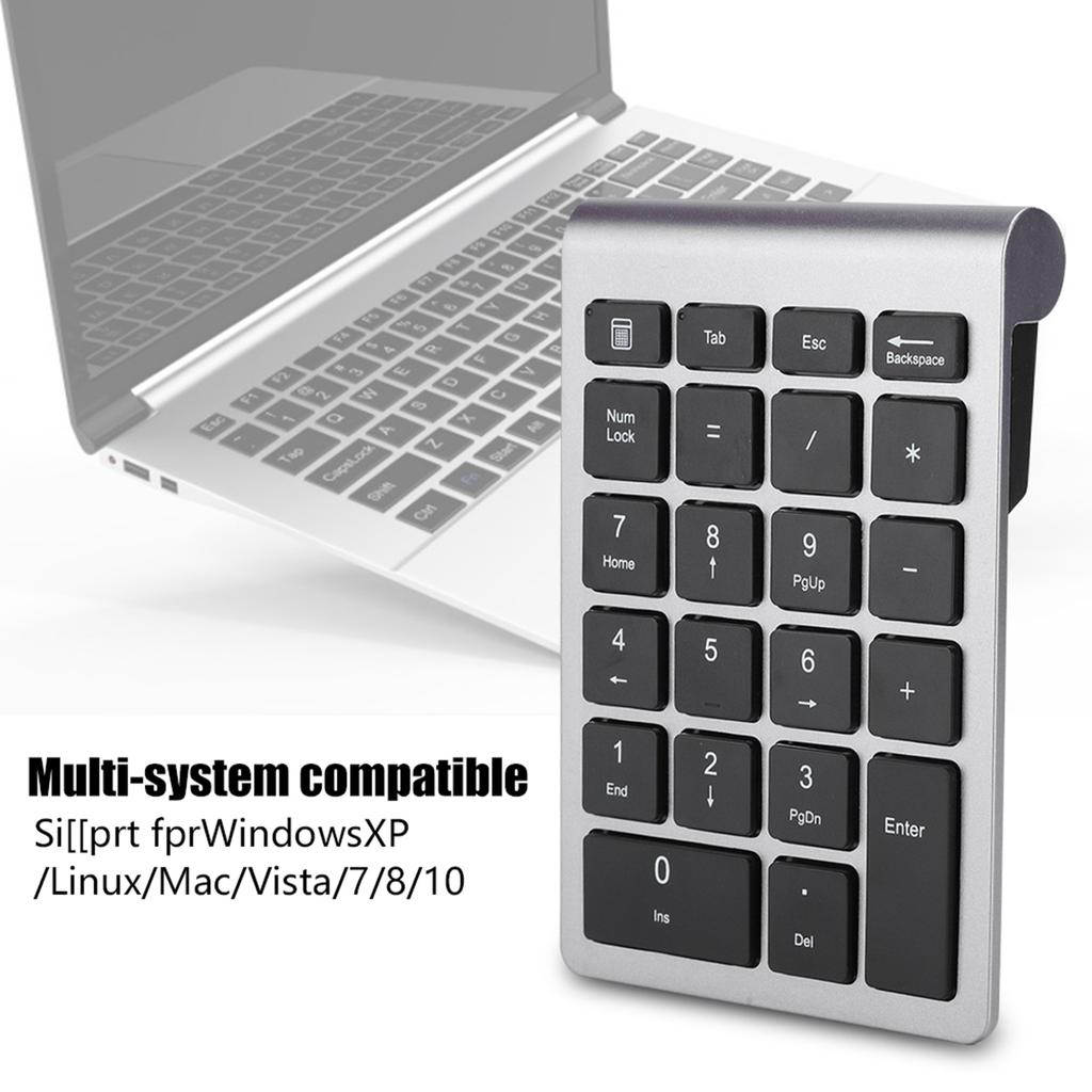 RF304 22 Keys Numeric Keypad USB 2.4G Wireless   Keyboard with Receiver