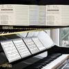 Samcos Musical Score A4 4 Holds 6 Can Write On Musical Scores Without Taking Out Electronic Piano Accessories File, Size, Non-Reflective, Sides,
