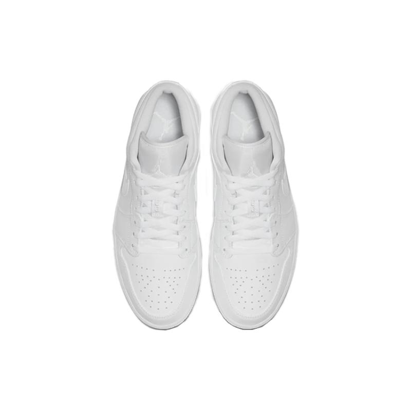Jordan 1 Low Triple White Fog Grey Jordan 553558-126